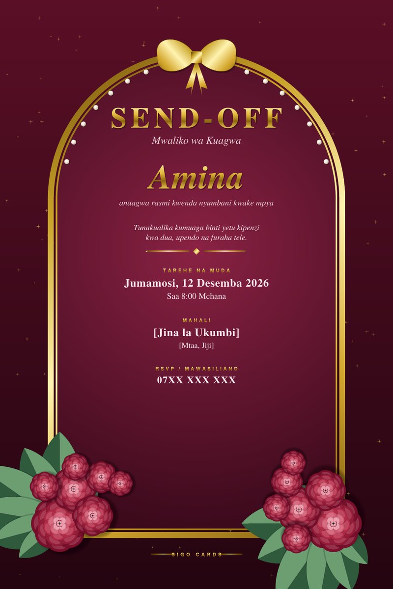 Send-off - Sigo Cards
